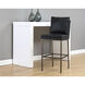 Paige 44.5 inch Bravo Black Barstool